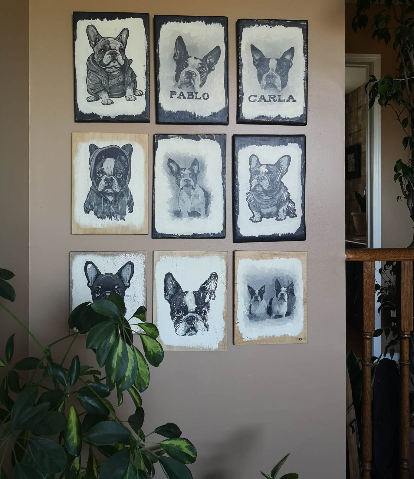 Vintage Style Pet portraits